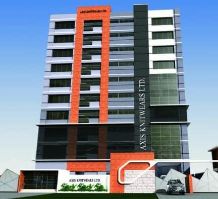 Six storied RCC factory building construction (Axis Knitwear Ltd.), Area: 166800 Sft