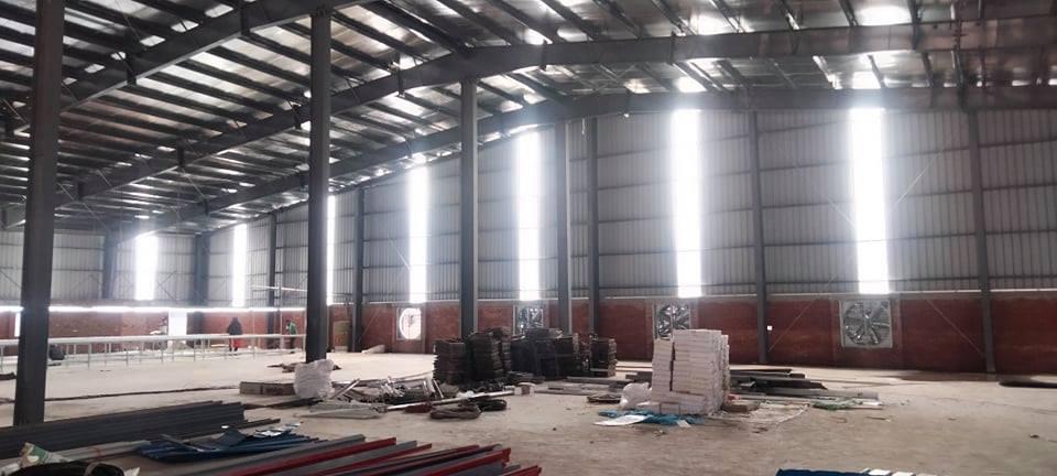 Construction of Steel Shed (Axis Printing)
